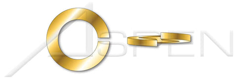 Keep Your Assembly Locked Tight With These Heavy Duty Helical Spring Lock Washers Crafted From Solid Steel Featuring A Vibrant Yellow Zinc Plating In Size Seven Eighths Inch Built With A Medium Split Configuration That Keeps Loose Fasteners Dead Firm