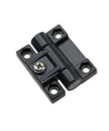Black Plastic Foldable Cabinet Door Hinge With Damping 1 Piece Soft Close Style for Kitchen and Furniture Cabinets