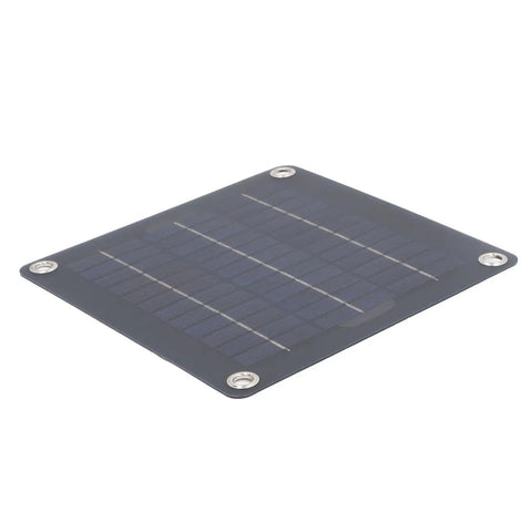 10W Monocrystalline Solar Panel Battery Charger Kit With OBD Charger And Battery Clips For Cars, Motorcycles, Boats, And RVs