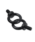 Workhorse M10 Shoulder Lifting Eye Bolts 10 Pack Stainless Steel Machinery Hardware Heavy Duty black coated rings and bolts