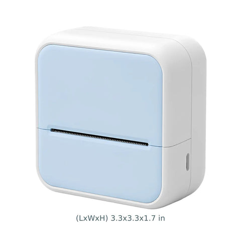 Incredible Mini Portable Thermal Label Maker Machine With Wireless Bluetooth Printing For iOS And Android Smart Phones, compact design.