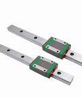 Two Pack MGN9 100mm Linear Rails And MGN9C Carriage Blocks Kit for DIY 3D Printer CNC Machines And Lathes, smooth guide system