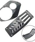 Motor Cover Board For BaFang G520B ACM03 G521 Drive Electric Bike Component Plastic Casing Engine Housing Shield Black Replacement Part For Electric Bicycle Motor Unit, black plastic, 20 x 15 x 3 cm