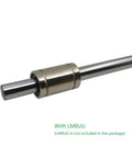 Badass Heavy Duty Two Pack 8mm X 410mm Linear Motion Rod Shaft Guide Chrome Plated Carbon Steel with LM8UU bearing