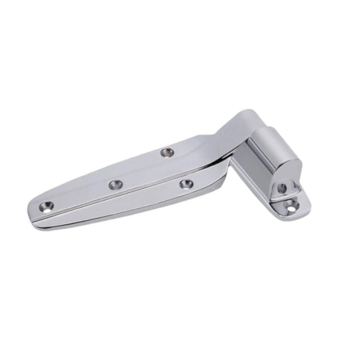 Heavy Duty Freezer Door Hinge With Smooth Swing Brushed Finish For Commercial Cold Storage And Barn Walk In Coolers built from rugged zinc alloy.