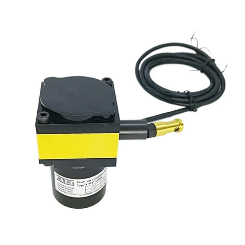 400mm Stroke Draw Wire Encoder With Push Pull Output, Non Contact Magnetic Angle Sensor For Top Notch Precision Displacement, High Resolution, Waterproof Dustproof, Vibration Resistant, Long Life CESI-S400 cable encoder