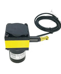 400mm Stroke Displacement Sensor With Draw Wire Encoder S400 PNP Output Non Contact Magnetic Angle Sensor High Precision Long Life Waterproof Dustproof Rock Solid Vibration Resistant Industrial Grade draw-wire sensor with cable