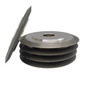 Diamond Grinding Wheel 4 Inch 45 Degree V Shaped Groove 200 Grit Electroplated Abrasive Wheel For Sharpening Hard Alloy Tungsten Steel