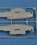 US P61B Black Widow Night Fighter Model Kit With Radar Nose B Variant plastic fuselage parts on sprue