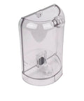 Water Tank Lid For J520 Plus Capsule Coffee Maker Replacement Cover High Quality Durable Material Plug And Play Easy To Install Leak Proof Fit Coffee Machine Parts And Accessories, transparent plastic, side view.
