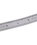 Heavy Duty 12 Inch Metal Ruler Stainless Steel With Inches And Millimeters Dual Markings Straight Edge For School Office Shop And Home Use Built To Last