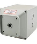 Heavy Duty Exterior Enclosure Box For 125A Universal Rotary Changeover Cam Switch LW28 125 4 Two Three Four Pole Outer Size 190 By 133 By 133 Millimeters 660V Rated Industrial Panel Mount Safety Box