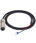 Industrial Grade Motor Brake Cable Wire For Holding Brakes, Heavy Duty Factory Ready Cable with connector and exposed wires