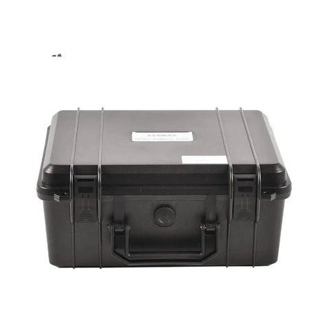 Slick Digital Surface Roughness Tester With Crisp Color Screen And Smart Backlight For Dead On Readings Anytime quick charge unit in durable black case.