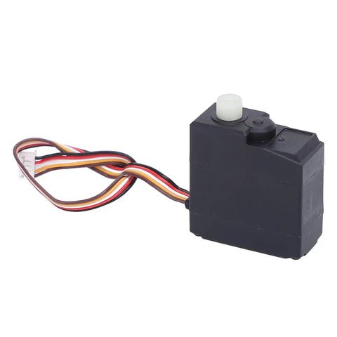 Rock Solid 17G RC Steering Servo For Sachiyu 16101 Through 16201 with wiring harness and control features.