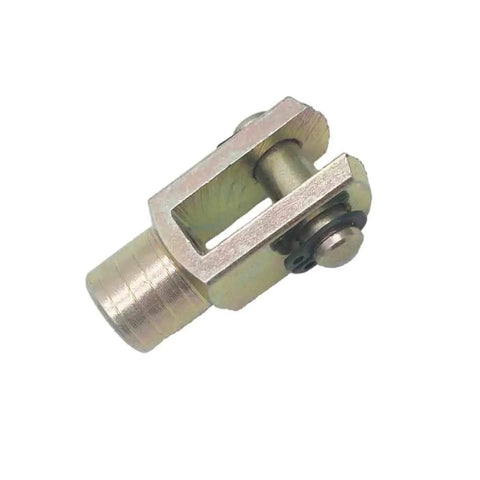 Bronze Tone 5mm Female Thread Metal Y Joint Clevis For Pneumatic Air Cylinders Foot Mounting And Piston Rod Linkage Universal Clevis For Connecting Rods Or Gas Springs 3 Piece Set brass clevis with pin