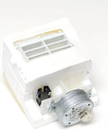 Dang Good Refrigerator Air Damper Control Fix For Fridge Freezer Cool Air Delivery Smooth Operator Door Damper rear view of white assembly