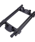 Retractable Folding Table Legs For Camping And Outdoor Dining Heavy Duty Metal Black Support With Stable Nylon Connector Adjustable