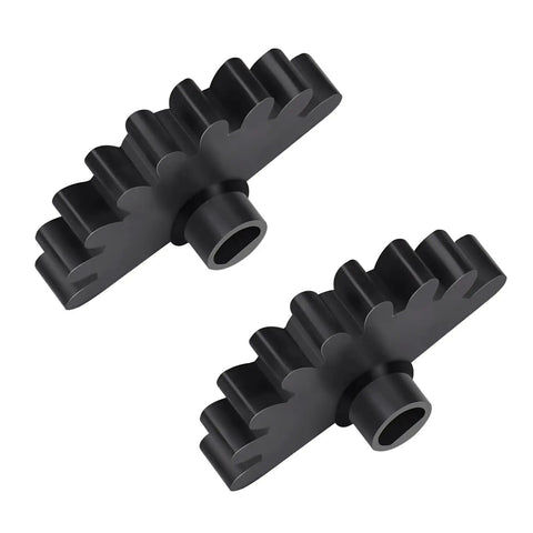 Heavy Duty AC Heater Grille Gear Replacement For Fujitsu Mini Split Black 2 Pack Reinforced Louver Drive Part Built Tough For No Sweat Smooth Sailing Airflow Fix