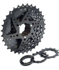 9 Speed Bike Cassette 11-25T 11-32T 11-36T 11-40T For Mountain And Road Bikes With Beefy High Strength Steel Nickel Plating