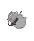 Direct Swap Electric Ev Ac Compressor Fits 2017 To 2020 Tesla Model 3, silver unit with connectors and mounts for easy installation.