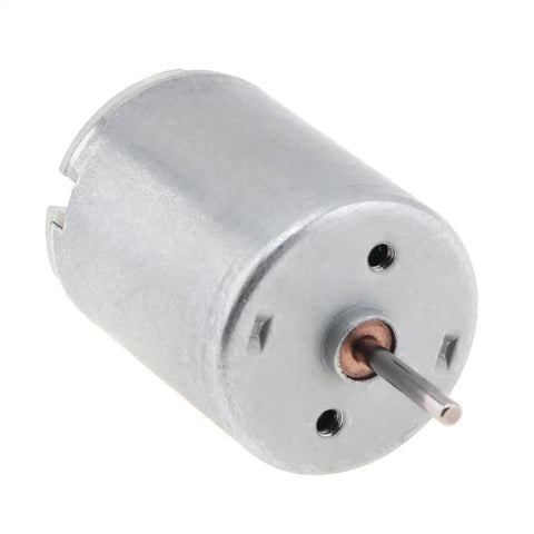 R280 DC Motor 6 To 24 Volt 19800 RPM High Speed Micro Motor for DIY Toys Mini Fans Juicers, cylindrical metal casing