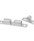 Heavy Duty 316 Stainless Steel Door Catch With Wall Protection For Boat Cabinet And Rv Motorhome Cupboards, polished finish.