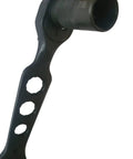 Close-up of Heavy Duty Scaffold Ratchet Wrench Set With 7/8 Open End And 7/8 Socket Plus 1/2 Drive, showing knurled socket.