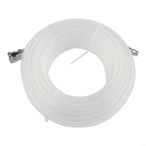 Killer Heavy Duty Pneumatic Air Hose 5X8mm EVA Tube With Quick Connector For Compressor High Pressure Resistant Straight Pipe 10m Or 20m Length Durable Clear Piping Setup For Pro Power Tools Shop Jobs That Handle Gnarly Tasks No Drama Or Failures coiled with quick connectors