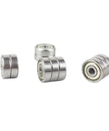 ABEC-3 Bearings 10 Pack 2x6x2.5mm For Hobby RC Cars And Trucks Black Sealed Ball Bearings with Shielded Cores displayed