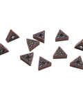 Ten TNMG160408 carbide inserts for All-In-One CNC Turning Tool Set with Carbon Steel Tool Holder and wrenches.