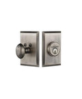 Solid Brass Deadbolt Lock With Exterior Trim Kit, Single Cylinder Security For Homes, Built Tough, Keyed Alike, Easy Install