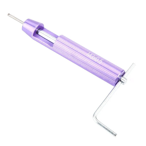 Engine Block Thread Repair Insert Kit M3 Thread for Steel Cast Iron and Aluminum, DIY Ready tool showing purple design