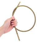 Replacement Control Cable For Riding Lawn Mowers And Tractors 100cm Iron Shaft Core in hand, coiled for easy install.