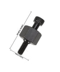 Pro Rivet Nut Tool Kit With High Carbon Steel Body And Mandrel Nose Piece For Pros Who Need Safe Easy Setup And Storage Box To Keep All Tips Organized, 0.90 in part