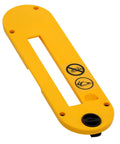 Heavy Duty Dado Throat Plate For 10 Inch Job Site Table Saw tough plastic design with safety symbols for easy installation.