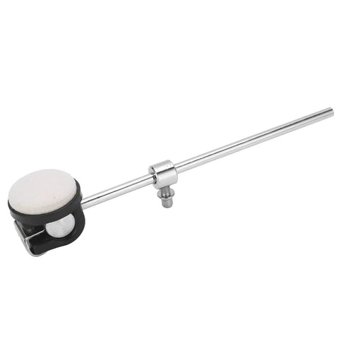 Essential Bass Drum Pedal Hammer Beater With Felt Head And Metal Handle, Smart Adjustment Knob Replacement Part For Professional Percussion Gear That Keeps Your Beat Tight And Smooth In Every Gig, angled view