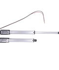 Two 12V Micro Electric Linear Actuator Kits with 30N 60N 100N 150N Torque, 30mm To 150mm Stroke for DIY projects.