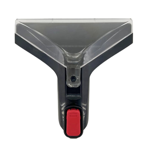 Replacement brush head attachment for Hoover CleanSlate portable cleaner; gray/black plastic with clear top
