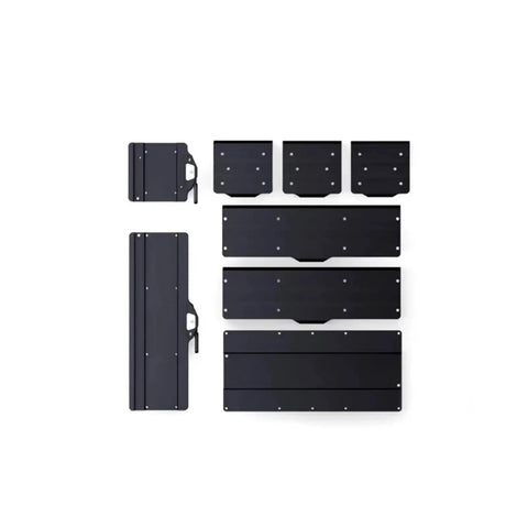 Quick Change Accessory For 3D Printers No Sweat Module Swap Mount Compatible With Snapmaker A350 A250 F350 black steel plates for upgrade.