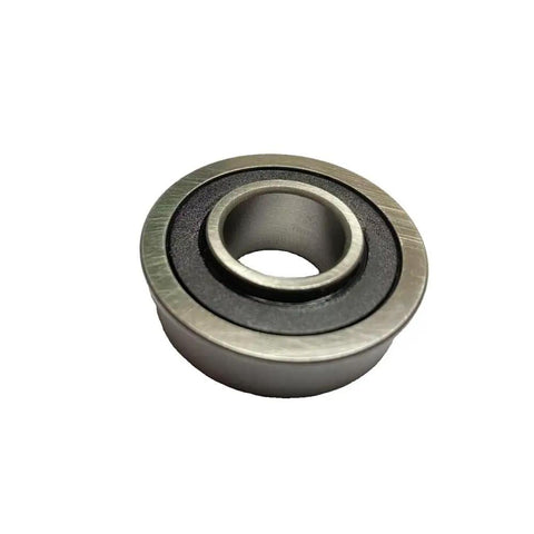 10 Pack 5/8 Inch Flanged Ball Bearings For Lawn Mower Wheels, ID 5/8 Inch, OD 1-3/8 Inch, Height 1/2 Inch, Double Sealed, Bearing Steel, Replacement Bearings For Garden Carts, Wheelbarrows, And Unicycles close-up