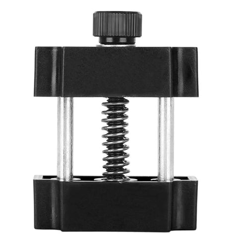 Handy Adjustable Watch Case Holder Vise For Wristwatch Repair, Metal Open Case Tool With Four Removable Pins, Non Slip Grips