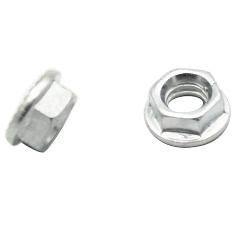Close-up of nuts from 2 Pack Hood Bumper Stopper Kit Fits Camaro Firebird Nova Impala And Other Classic GM Cars Aluminum Alloy Rubber Hood Cushions