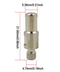 S45 Plasma Consumables 60 Piece Kit For Torch Maintenance Featuring Durable Electrode And Precision Ceramic Nozzles with connector dimensions.