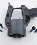 Close-up of 5 Pack Mountain Bike Shock Absorber Screws 17 To 82mm M8 Steel Bolts next to a mounting bracket.