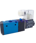 DC24V solenoid valve pneumatic component with vacuum generator for efficient air tool performance and quick direction changes.