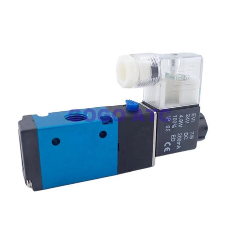 DC24V solenoid valve pneumatic component with vacuum generator for efficient air tool performance and quick direction changes.
