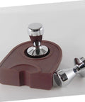 Stainless Steel Espresso Tamper Barista Quality Handheld Tamping Tool With Flat Base For Espresso Machines Pro Grade Coffee Shop Supply