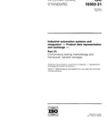 Get Your Hands On Iso 10303-31 Industrial Automation Systems For Product Data Exchange And Conformance Testing Methods With This Snazzy Guide cover page showing title and ISO logo.