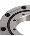 Close-up of Beefed-Up Crossed Roller Bearing One Piece Small Slewing Bearing for heavy-duty load and high-speed precision